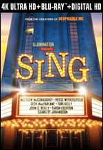 Sing [Includes Digital Copy] [4K Ultra HD Blu-ray/Blu-ray] - Garth Jennings