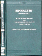Sinhalese Self-Taught by the Natural Method with Phonetic Pronuniciation (Thimm's System)