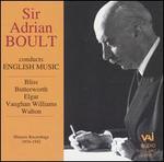 Sir Adrian Boult conducts English Music