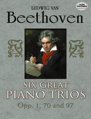 Six Great Piano Trios in Full Score - Beethoven, Ludwig Van