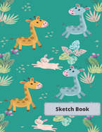 Sketch Book: For children / kids drawing doodling writing