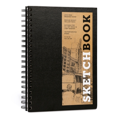 Sketchbook (Basic Medium Spiral Black) - Union Square & Co.