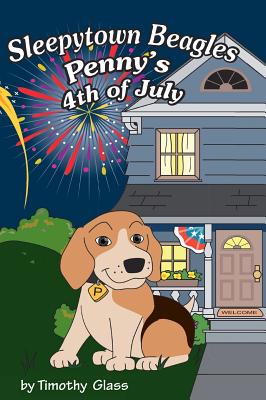 Sleepytown Beagles, Penny's 4th of July - Glass, Timothy
