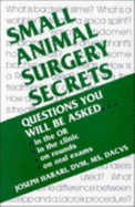 Small Animal Surgery Secrets