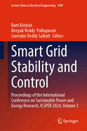 Smart Grid Stability and Control: Proceedings of the International Conference on Sustainable Power and Energy Research, ICSPER 2024, Volume 1