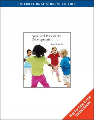 Social and Personality Development. David R. Shaffer - Shaffer, David R