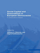 Social Capital and Associations in European Democracies: A Comparative Analysis