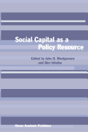 Social Capital as a Policy Resource