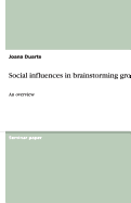 Social influences in brainstorming groups: An overview