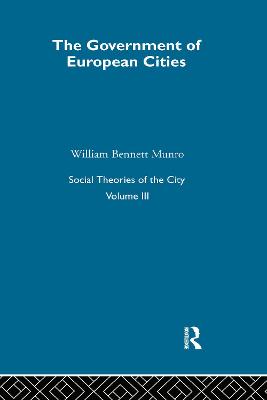 Social Theories of City V 3 - Turner, Bryan S, Professor