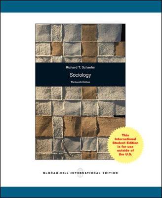 Sociology - Schaefer, Richard T.