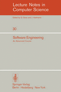 Software Engineering: An Advanced Course