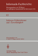 Software-Fehlertoleranz Und -Zuverlassigkeit