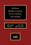 Software Quality Control, Error, Analysis