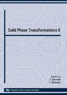 Solid Phase Transformations II: (Solid State Phenomena; V.150)