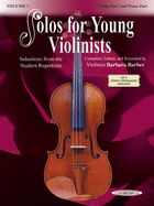 Solos for Young Violinists, Vol 3: Selections from the Student Repertoire