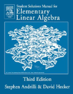 Solutions Manual for Elementary Linear Algebra