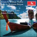 Sonata by William Walton; Suite by Benjamin Britten