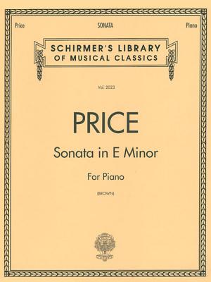 Sonata in E minor - Price, Florence (Composer), and Brown, Rae Linda (Creator)