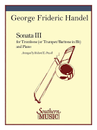 Sonata No. 3: Trombone, Baritone or Trumpet and Piano