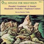 Sonatas for Solo Violin