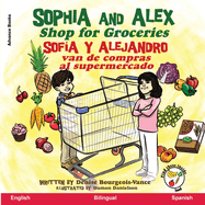 Sophia and Alex Shop for Groceries: Sofa y Alejandro van de compras al supermercado