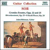 Sor: Grandes Sonatas, Opp. 22 & 25 - Adam Holzman (guitar)