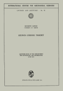 Source Coding Theory: Lectures Held at the Department for Automation and Information June 1970 - Longo, Giuseppe