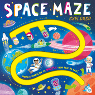 Space Maze Explorer: Maze Book for Kids