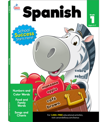 Spanish Workbook, Grade 1 - Brighter Child (Compiled by), and Carson Dellosa Education (Compiled by)