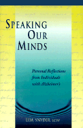 Speaking Our Minds Clothbound