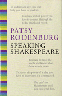 Speaking Prose - Patsy, Rodenburgr, and Rodenburg, Patsy
