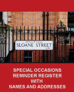 Special Occasions Reminder Register with Names & Addresses