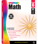 Spectrum Math Workbook, Grade 6: Volume 47