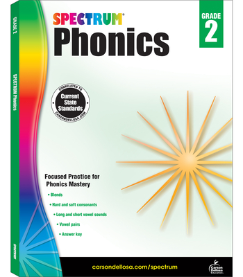 Spectrum Phonics, Grade 2: Volume 92 - Spectrum (Compiled by)