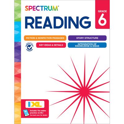 Spectrum Reading Workbook, Grade 6 - Spectrum, and Carson Dellosa Education (Compiled by)