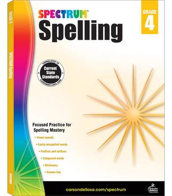Spectrum Spelling, Grade 4 - Spectrum (Compiled by)