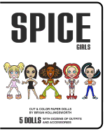 Spice Girl Cut and Color Paper Dolls