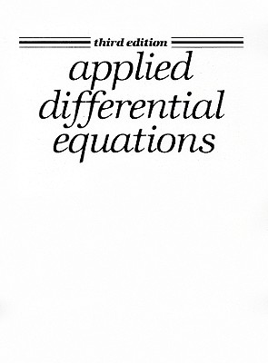 Spiegel: Applied Differential Eq - Spiegel, Murray R