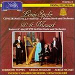 Spohr: Concertante Nr. 2; W.A. Mozart: Konzert C-dur, KV 299 - Aurle Nicolet (flute); Christoph Poppen (violin); English Chamber Orchestra (chamber ensemble); Ursula Holliger (harp)