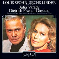 Spohr: Lieder - Dietrich Fischer-Dieskau (baritone); Dmitry Sitkovetsky (violin); Hartmut Hll (piano)