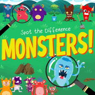 Spot the Difference - Monsters!: A Fun Search and Solve Book for Kids (Ages 4+)
