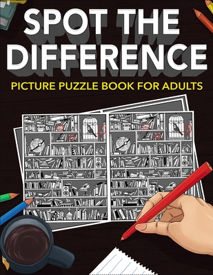 Spot the Difference: Picture Puzzle Book for Adults - Press, Barton