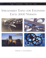 Spreadsheet Tools for Engineers: Excel 2000 Version