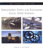 Spreadsheet Tools for Engineers: Excel 2000 Version - Gottfried, Byron