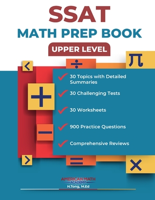 SSAT Upper Level Math Prep Book - Academy, American Math