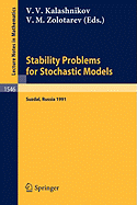 Stability Problems for Stochastic Models: Proceedings of the 11th International Seminar Held in Sukhumi (Abkhazian Autonomous Republic), USSR, Sept. 25 - Oct. 1, 1987