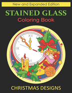 Stained Glass Coloring Book: Christmas Designs