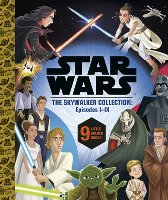 Star Wars Episodes I - IX: A Little Golden Book Collection (Star Wars) - 