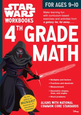 Star Wars Workbook: 4th Grade Math - Workman Publishing, and Piddock, Claire